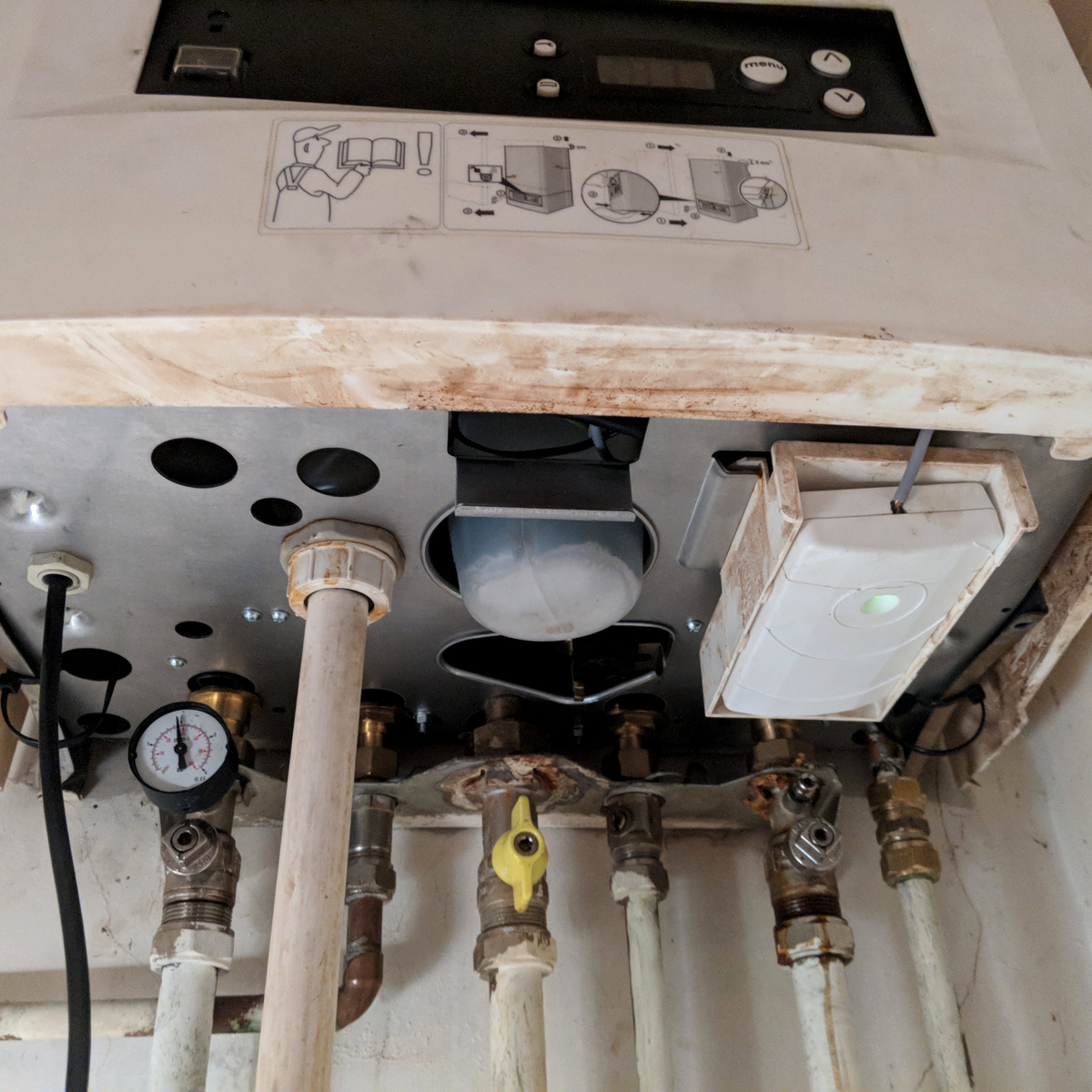 why is my boiler leaking water